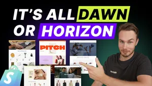 Best free Shopify themes 2026 - Dawn or Horizon